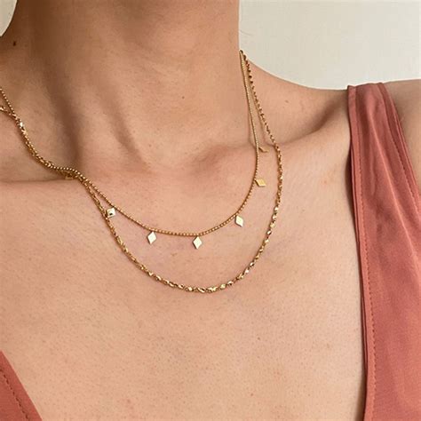 Sybil Double Layer Necklace