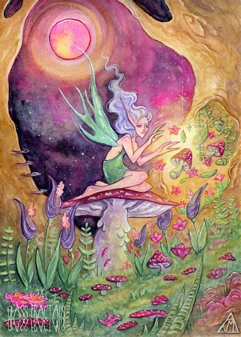 Fairy Magic Magicalwhimsicalfantasyart Print Etsy