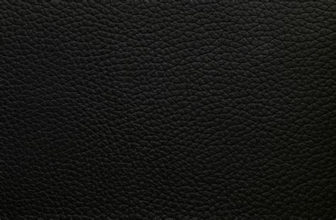 Natural Dark Black Leather Texture Natural Pattern Stock Photo