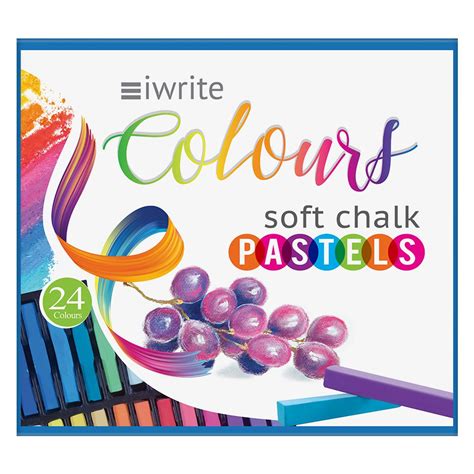 Iwrite Colours Soft Chalk Pastels Pack 24 Shop Today Get It