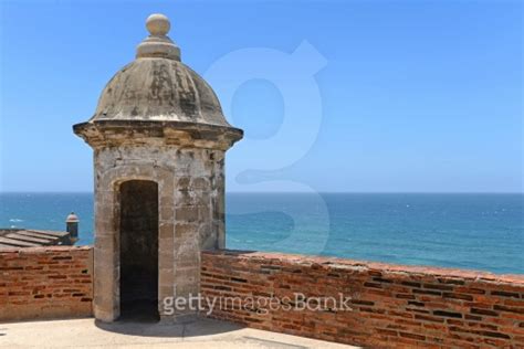 Turret at Castillo San Cristobal in Puerto Rico 이미지 475526609 게티이미지뱅크