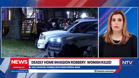 Woman Killed In A Shootout During Home Invasion Robbery At An Apartment In East Houston Youtube