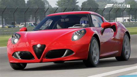 Alfa Romeo 4c In Forza Motorsport 7