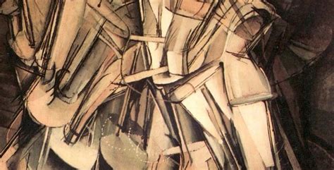 Marcel Duchamp S Nude Descending A Staircase The Armory Show