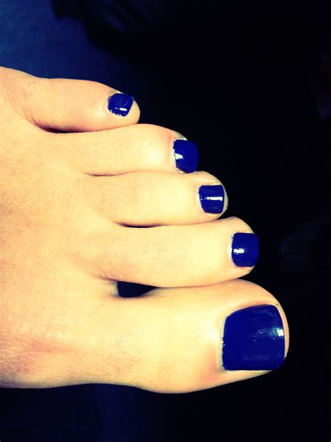 Nails Opi Royal Blue Color Tosey Uk Wildcat Blue Toe Nail Polish