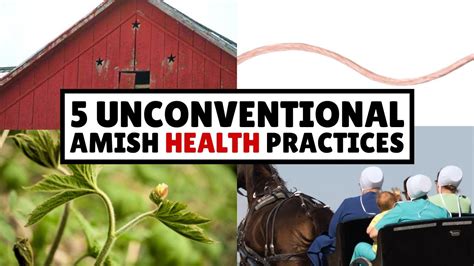5 Unconventional Amish Health Practices Youtube