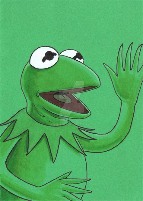 Kermit The Frog By Robertbakerart On Deviantart