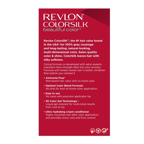 Buy New Revlon Colorsilk Beautiful Permanent Hair Color No Mess