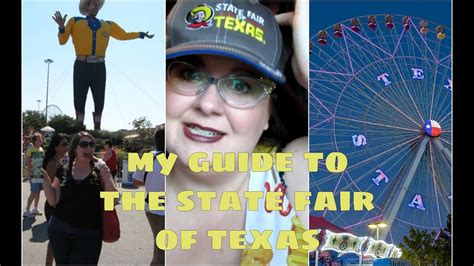 My Guide To The State Fair Of Texas Youtube