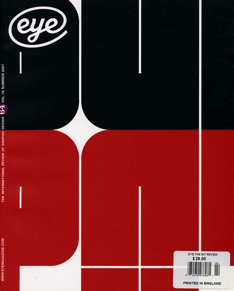 Eye Volume 16 Issue 64 Diseño Editorial Disenos De Unas Editorial