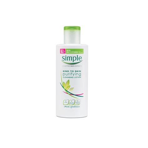 Simple Purifying Cleansing Lotion 200ml Toiletries From Chemist