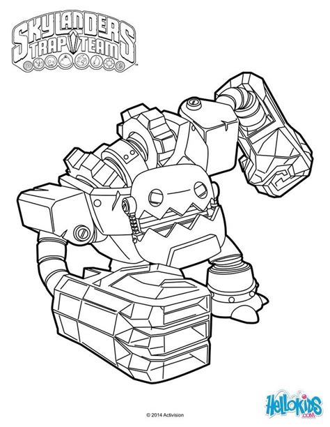 Colouring pages available are skylanders giants fire hot head coloring, skylanders coloring. Skylanders Trap Team Coloring Pages - Coloring Home