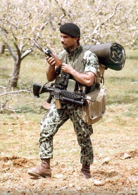 Lebanese Christian Militiaman During Lebanon Civil War