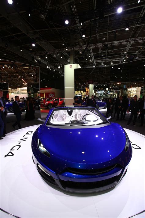 Japans Glm G4 Electric Four Door Supercar Wows Paris Auto Show Crowds