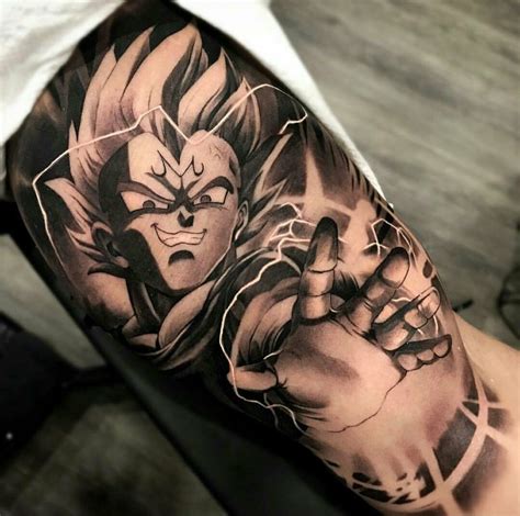 The biggest gallery of dragon ball z tattoos and sleeves, with a great character selection from goku to shenron and even the dragon balls themselves. Tattoos image by paul Marriott | Z tattoo, Dragon ball ...