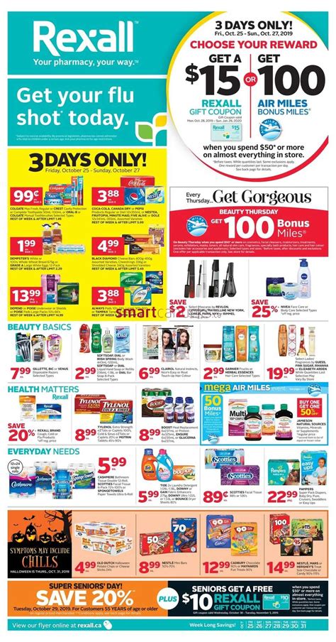 Rexall On Flyer October 25 To 31