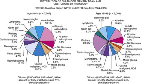 The most common forms of brain tumors are: Tumors of the Brain and Spine | Neupsy Key
