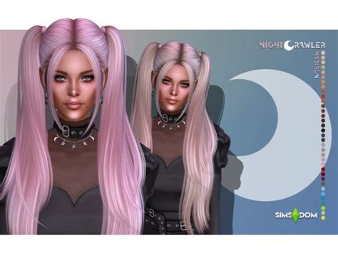 Nightcrawler Madison Hair The Sims 4 Download Simsdomination Sims