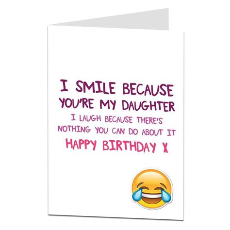 I can't wait to see what you do with your next 40 years. Funny Happy Birthday Card For Daughter Daughter's 21st ...