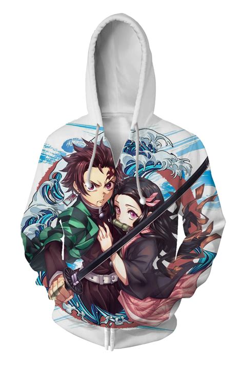 Give Your Hoodie Rotaion A Boost With This Tanjiro Kamado Nezuko