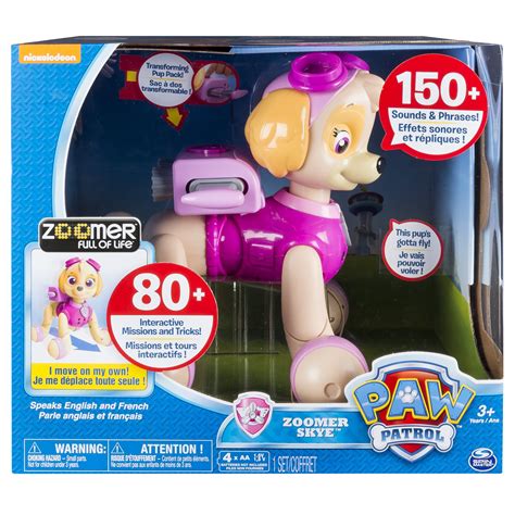 Paw Patrol Zoomer Skye Interactive Pup With Missions Sounds And