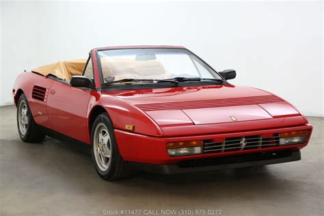 With maintenance book (see photos). 1989 Ferrari Mondial T Cabriolet | Beverly Hills Car Club