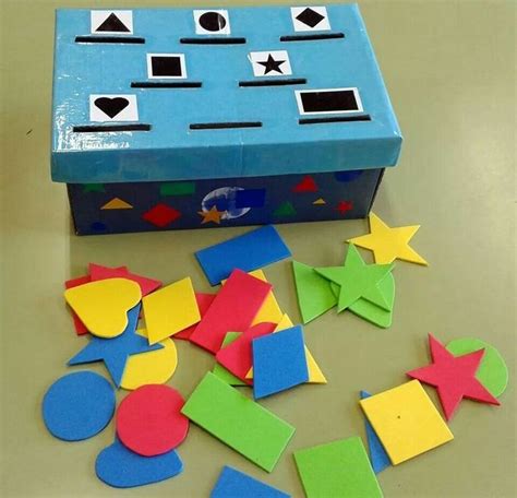 Caja De Formas Actividades Montessori Actividades De Aprendizaje