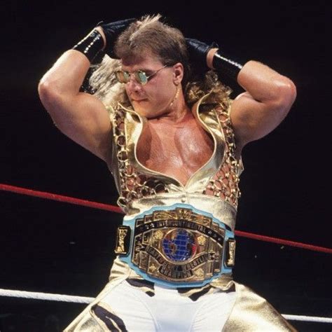 Hbk Shawn Michaels Wwf International Heavyweight Champion With Blue
