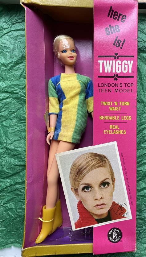 vintage twiggy barbie doll whtf nrfb perfec circa 1966 free shipping worldwide ebay