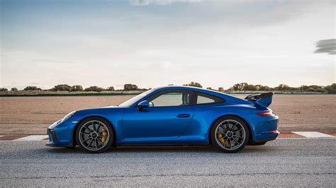Download 1920x1080 Porsche 911 Gt3 Rs Supercar Blue Side View Cars