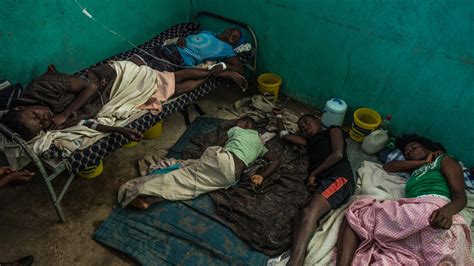 Cholera Deepens Haitis Misery After Hurricane The New York Times
