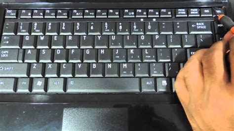 Toshiba Satellite L300 How To Replace The Keyboard Diy