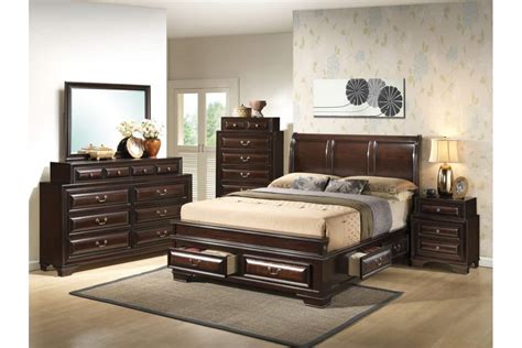 Its headboard and footboard areas are carved for better aesthetic value. Bedroom Set with Storage Ideas - Decoration Channel