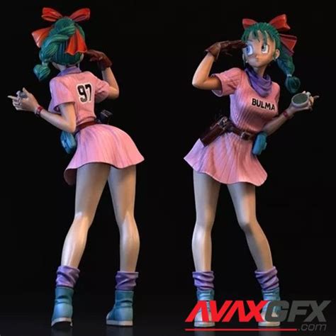 Bulma Flashes Master Roshi 3d Print Avaxgfx All Downloads That You Need In One Place