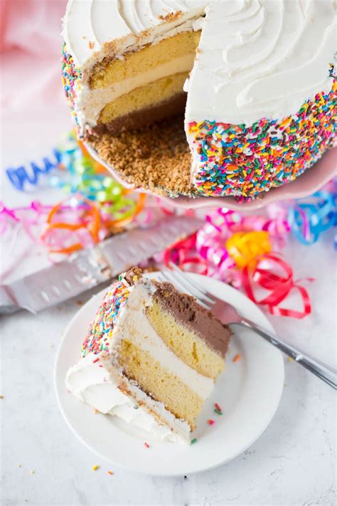 Food lion ice cream sandwiches vanilla family pack. The Best Birthday Ice Cream Cake Recipe | Brown Sugar Food ...