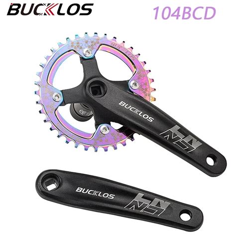 Bucklos Bcd Bicycle Crankset Square Hole Mtb Crankset T T T