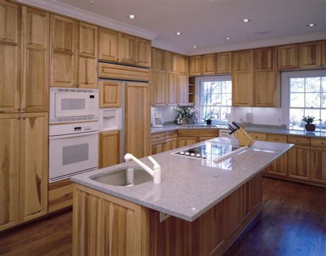 We ordered kraftmaid honey spice hickory cabinets. Image result for kraftmaid natural hickory kitchen ...