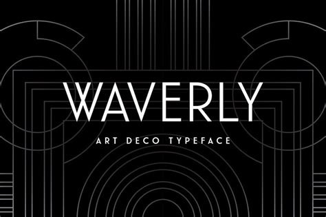 Best Art Deco Fonts Adobe Download Free Mock Up