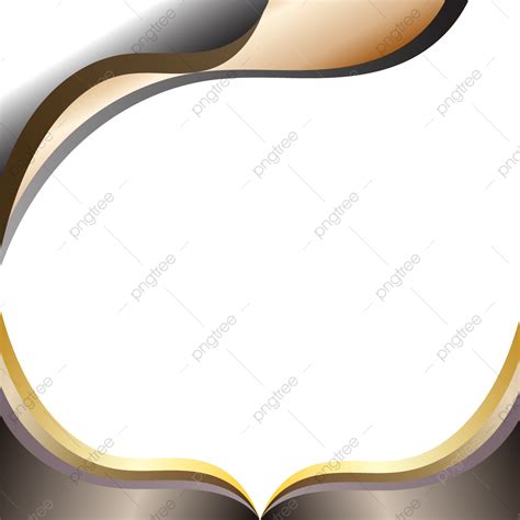Vector Gradient Gold And Gray Stripes Transparent Background For Social