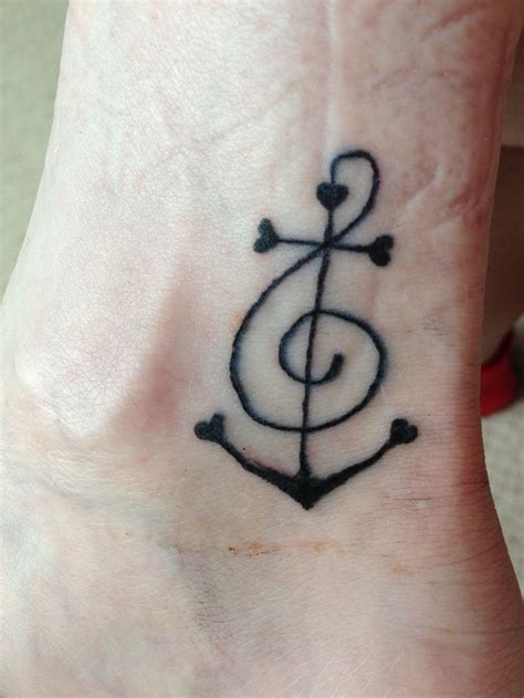 36 Best Treble Clef Anchor Tattoo Images On Pinterest Anchor Tattoos