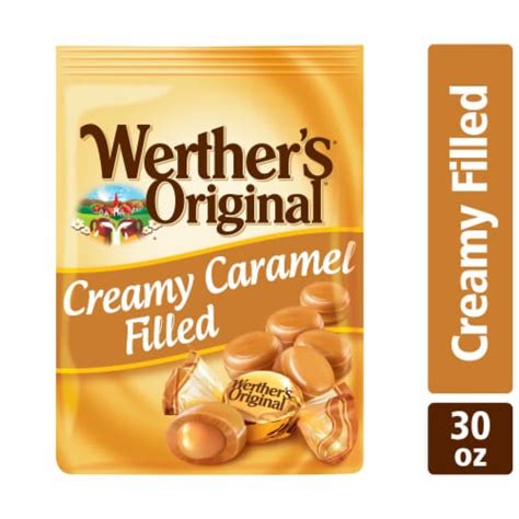 Werthers Original Creamy Caramel Filled Hard Candies 30 Oz Bakers
