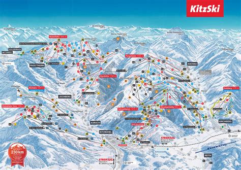 Kirchberg In Tirol Ski Map