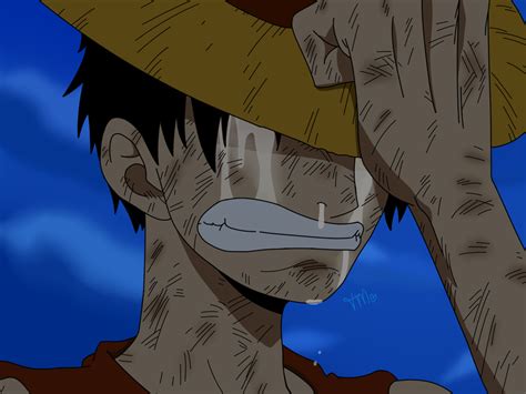 One Piece Luffy  Onepiece Luffy Crying Discover Share S Sexiz Pix