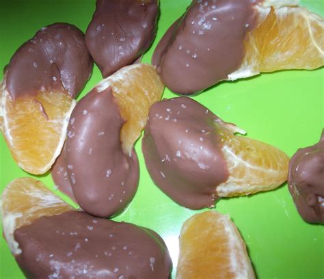 Chocolate Dipped Orange Slices
