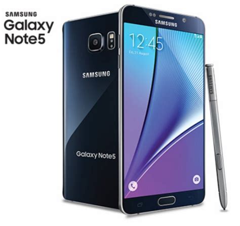 Unlocked Samsung Galaxy Note 5 32gb 64gb Black Att Tmobile Verizon