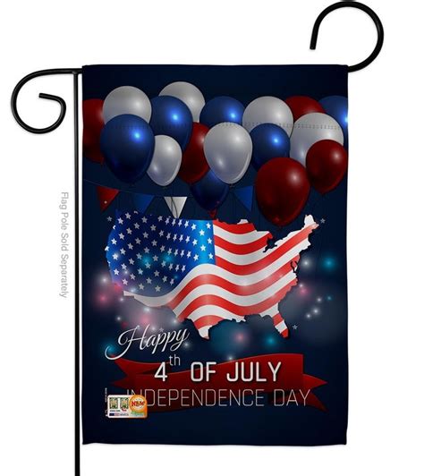 July 4th Independence Day Garden Flag And More Garden Flags At