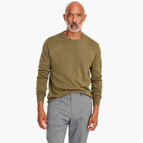 Everyday Cashmere Crewneck Sweater In Solid Men Sweater Sweaters