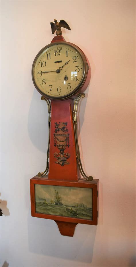 American Wall Clock Dutch Antiques