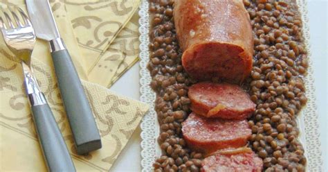 Cotechino et lentilles