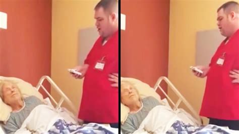 Nurse Grants Dying Patients Last Wish Has No Idea Hes Being Recorded Youtube